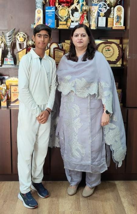 KHUSHIL ARORA: A RISING STAR IN THE CRICKETING FIRMAMENT FROM BVM KITCHLU NAGAR, LUDHIANA